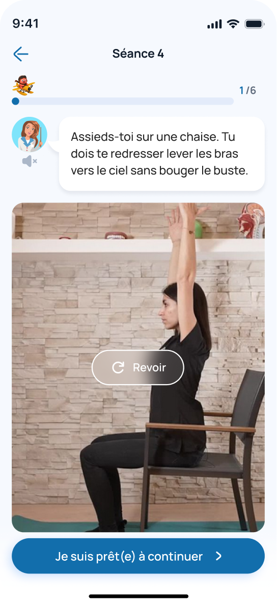 Exercices de rééducation de la posture linguale et corporelle